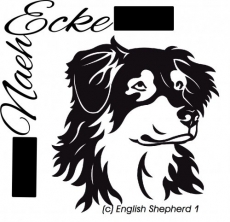 Datei English Shepherd 1 SVG / EPS <br />