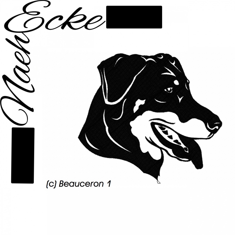 Stickdatei Beauceron Nr. 1 20x30