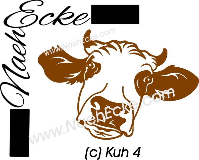 Datei Kuh 4 SVG / EPS 