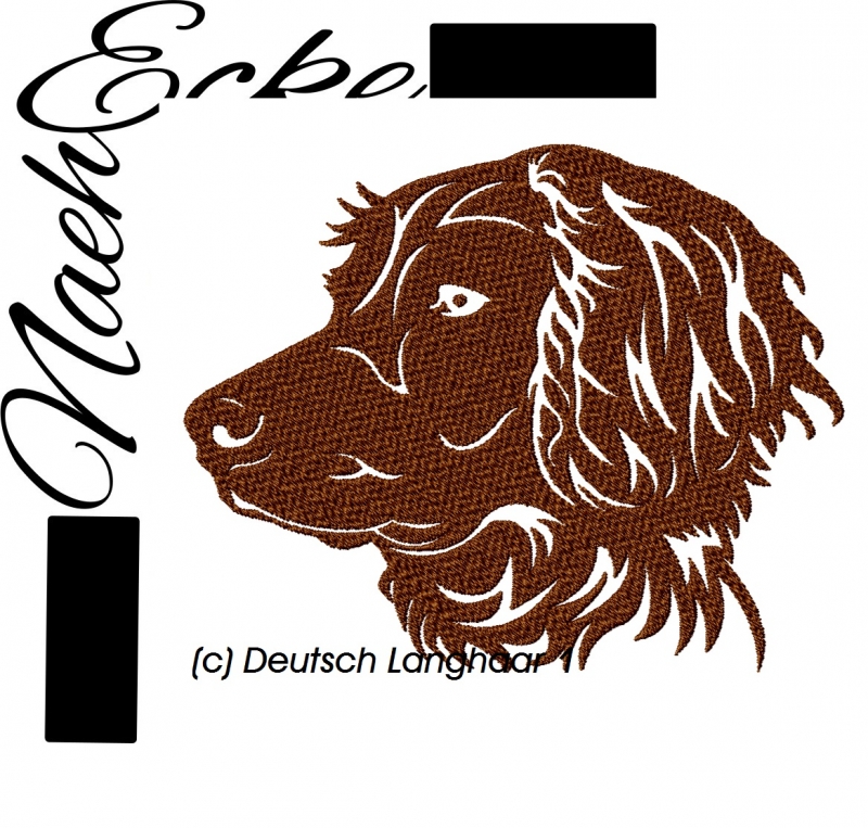 embroidery German Longhair 1 10x10 
