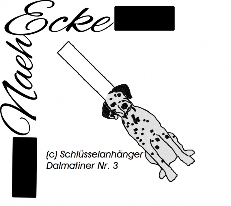 Stickdatei Dalmatiner Nr. 3 