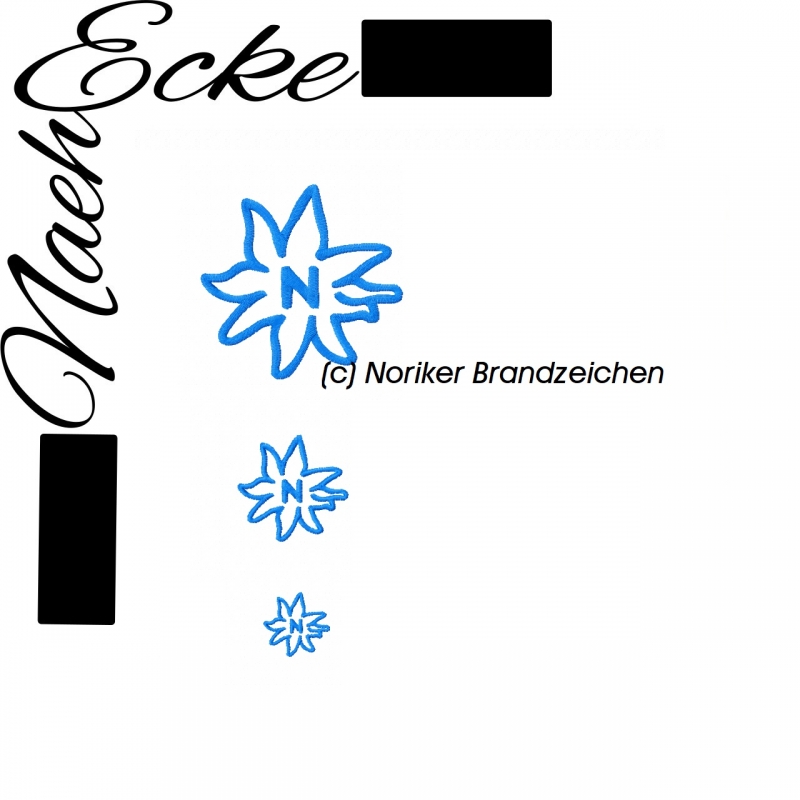 Embroidery Brand Noriker  4x4