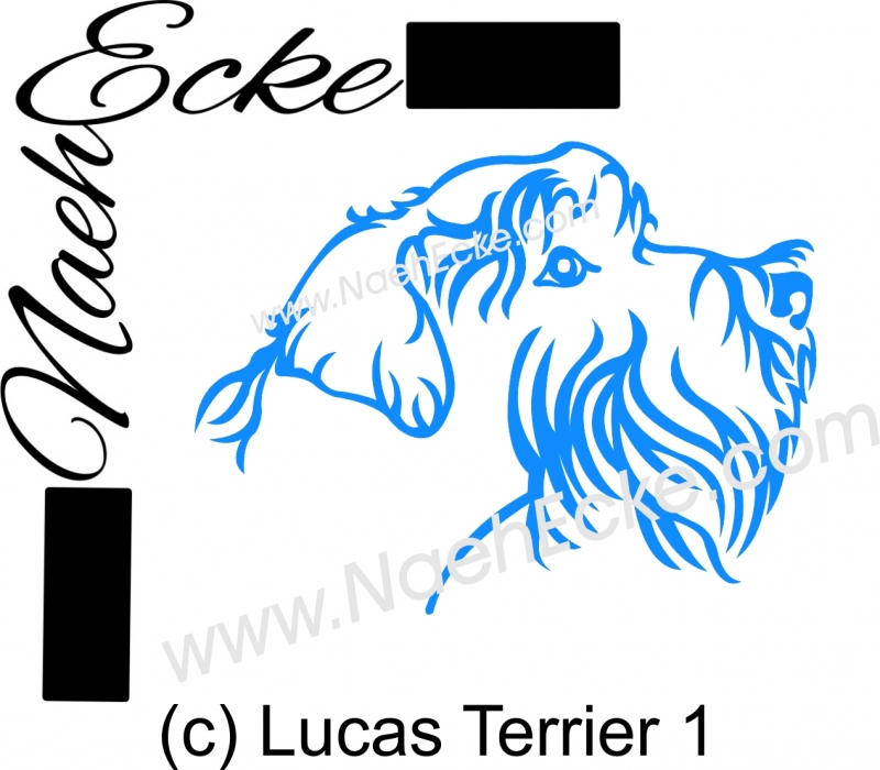 PLOTTERdatei Lucas Terrier 1 SVG / EPS