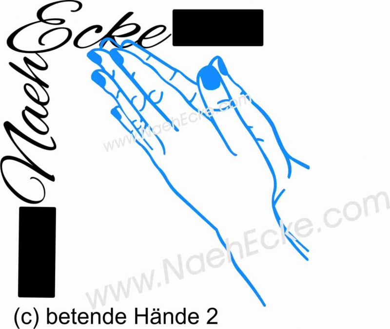 PLOT FILE praying hands 2 SVG / EPS