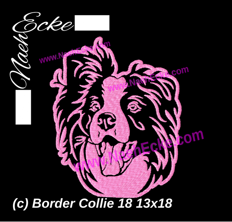 Stickdatei Border Collie 18-1-2 13x18 / 14x20