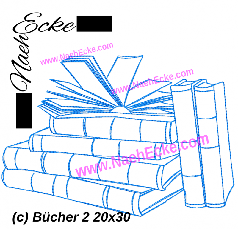 Embroidery Books 2 11.82 x 7.87