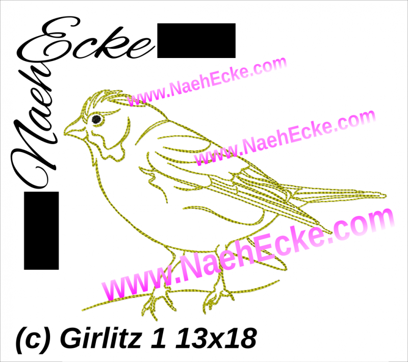 Embroidery Serin 1 5x7