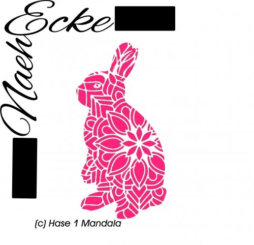 Download File Rabbit Mandala 1 Svg Eps