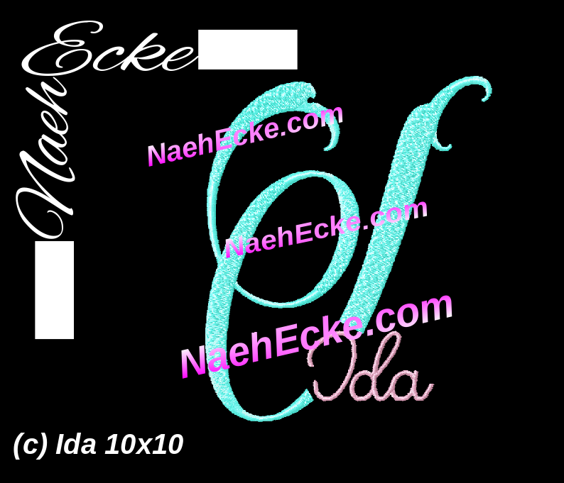 Embroidery Ida 4x4