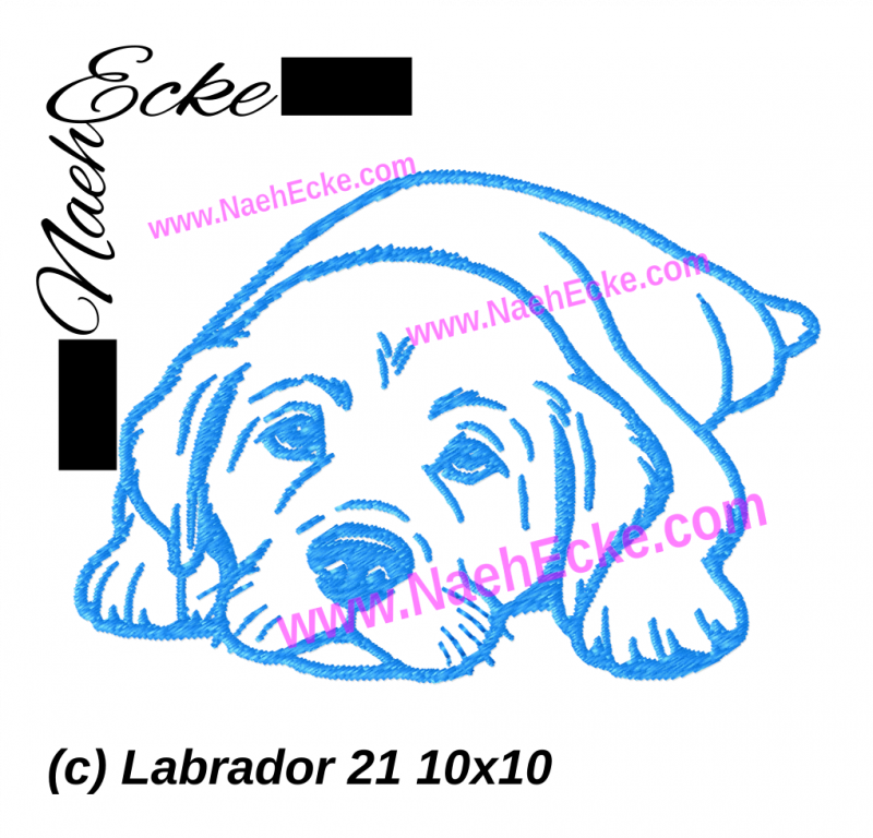 Stickdatei Labrador 21