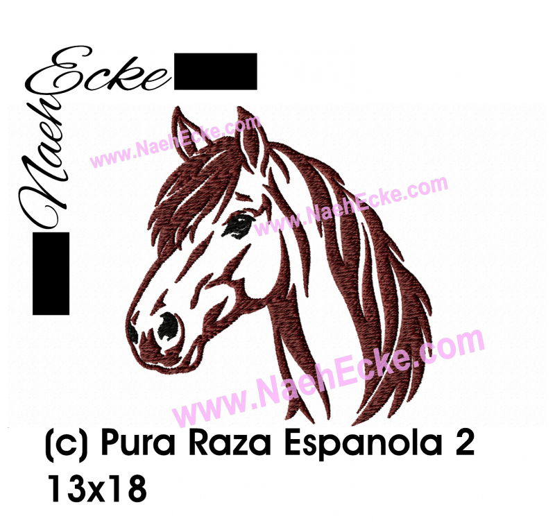 Stickdatei Pura Raza Espanola 02 113x18 / 14x20