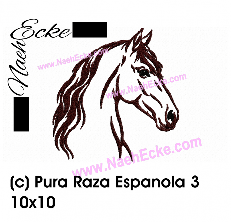 Stickdatei Pura Raza Espanola 03 10x10