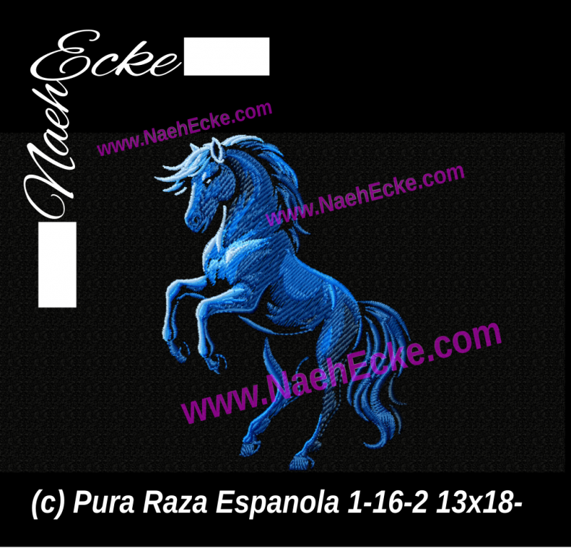 Stickdatei Pura Raza Espanola 01-16-1 13x18 / 14x20