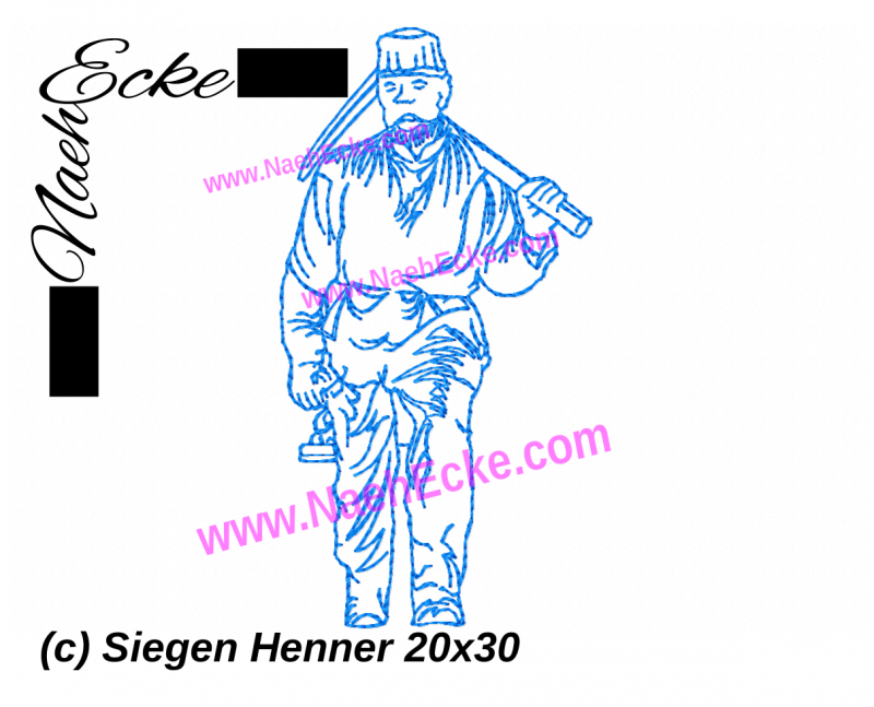 Embroidery Siegen Henner 11.81 x 7.87