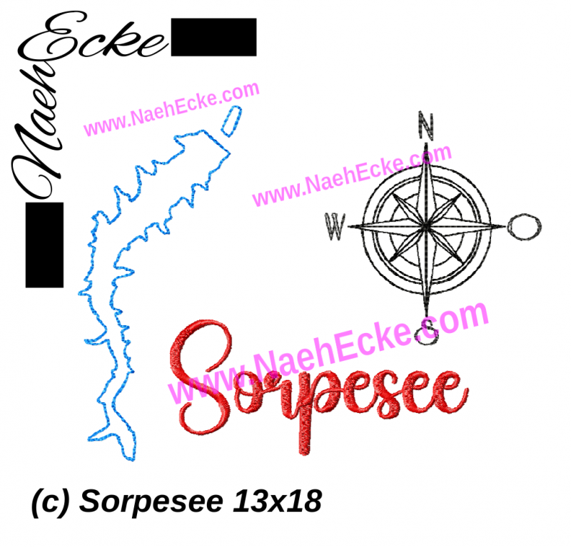 Stickdatei Sorpesee 13x18 / 14x20