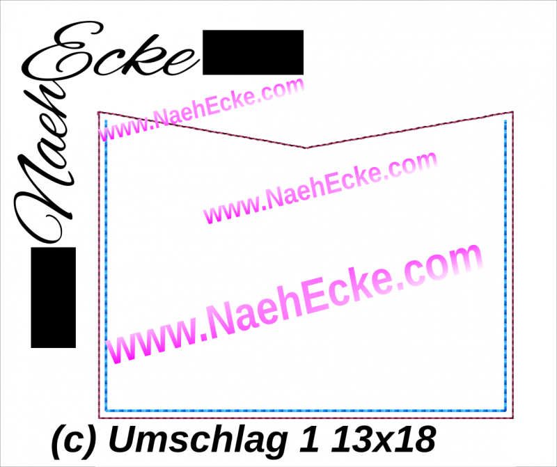 Embroidery Envelope 1 5x7