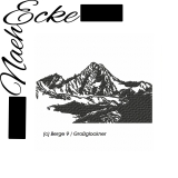 Embroidery Mountains 9 Großglockner 5x7