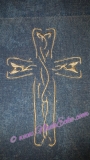 Stickdatei Kreuz Nr. 1 13x18 