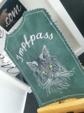 Stickdatei Norwegische Waldkatze Nr. 6 10x10