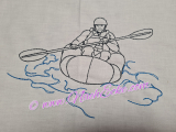 Embroidery Rafting 2 11.81 x 7.87