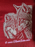 Stickdatei Wolf Nr. 4-3 20x30 / 20x20 / 18x30 / 20x28
