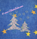 Stickdatei Weihnachtsbaum 4 10x10