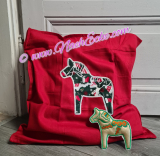 Embroidery Dala Horse 5-R 11.81 x 7.87