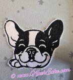 Stickdatei Französische Bulldogge 30-15 10x10