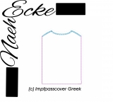 Embroidery File vaccination record cover uni Greek BLANK 