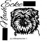 embroidery Monkey Pinscher 1 10x10 