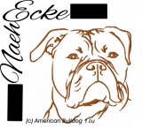 Stickdatei American Bulldog Nr. 1 10x10