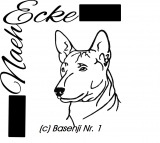 Stickdatei Basenji 1 10x10