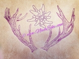 Embroidery Deer Antler 14-3 7.87 x 11.81