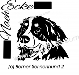 PLOTTERDatei Berner Sennenhund Nr. 2 SVG / EPS