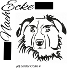 Stickdatei Border Collie Nr. 4 13x18