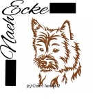 Stickdatei Cairn Terrier 2 10x10