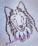 Stickdatei Collie Nr 2 10x10