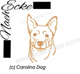 PLOTTERDatei Carolina Dog 1 SVG / EPS