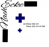 Embroidery Cross 2x2 und 5x5 