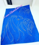 Stickdatei Bearded Collie 10 13x18