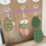 Stickdatei Osterei 3 Set 10x10 ITH