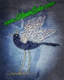 Stickdatei Vogel 3 Glitterbird 10x10