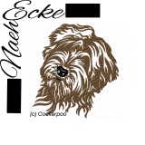 Stickdatei Cockerpoo 10x10