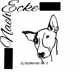 Stickdatei Bullterrier 3 10x10