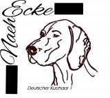Stickdatei Deutsch Kurzhaar 1 13x18 