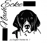 Stickdatei English Pointer 1 13x18 