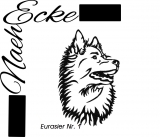 Embroidery Eurasier Nr. 1 13x18 