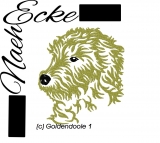 Embroidery Goldendoodle 1 10x10 
