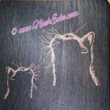 Stickdatei Katze 18 / Moonlightcat 13x18 / 14x20