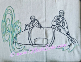 Embroidery Rafting 1 11.81 x 7.87